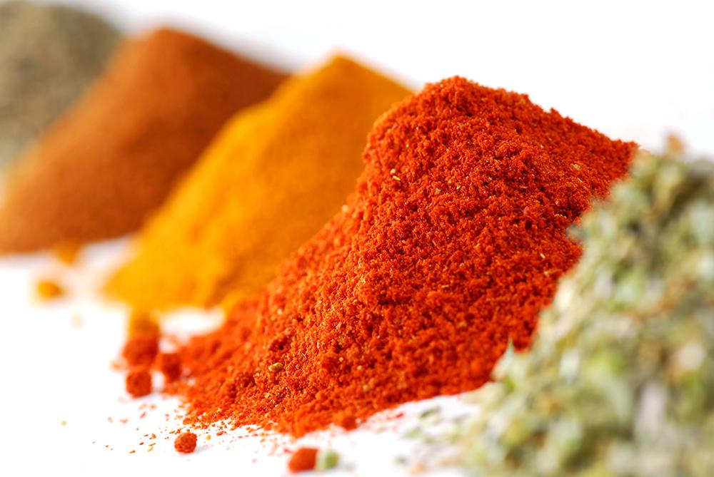​  Add a touch of spice to your meal to ramp up flavor, health benefits